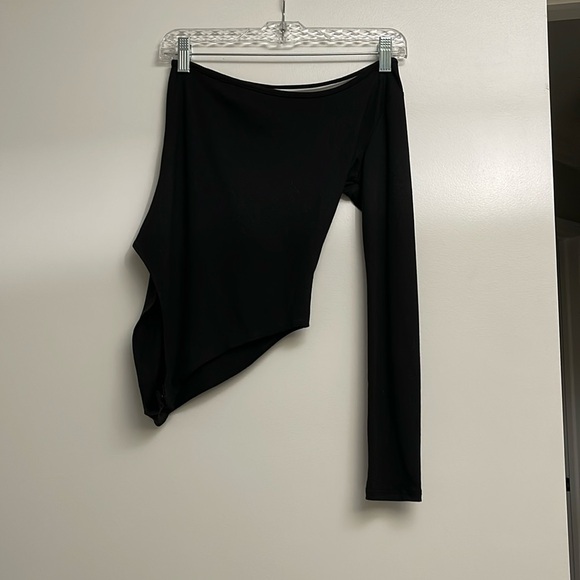 Forever21 One Shoulder Bodysuit - Picture 2 of 7